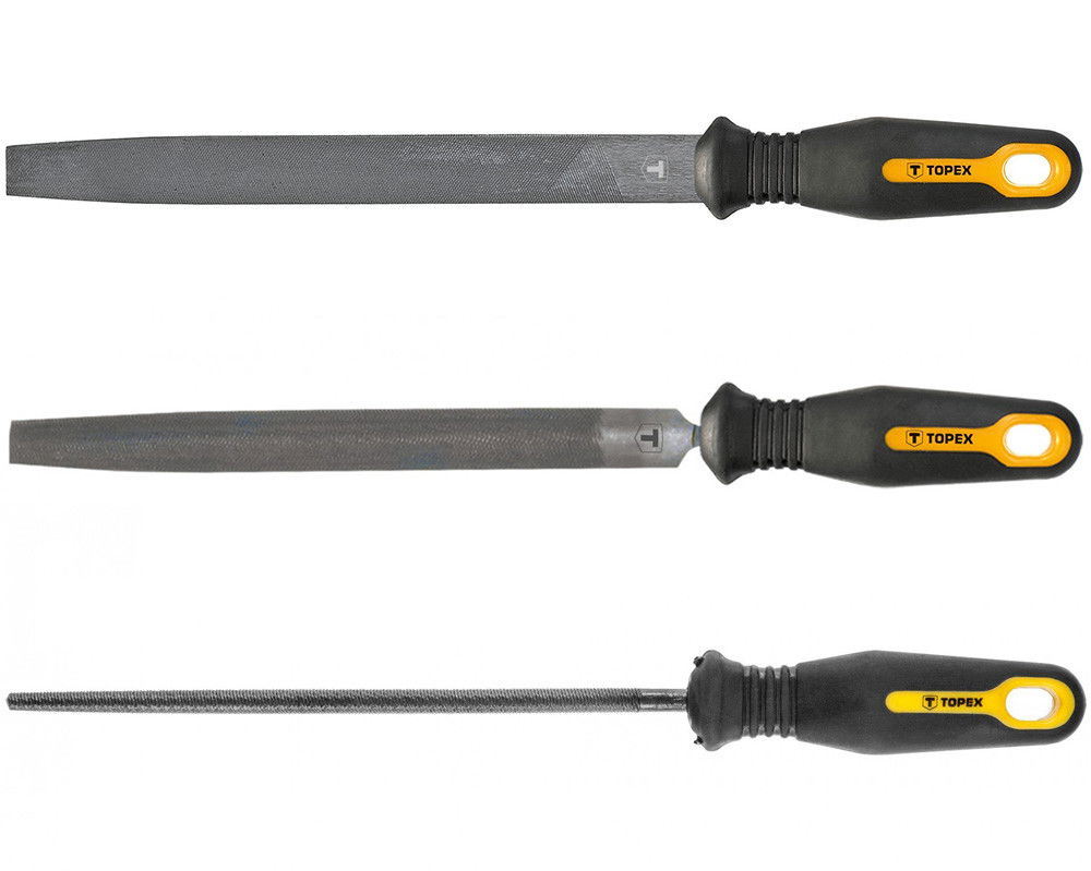 Topex 06A230 fémreszelő készlet, 200 mm, 3 részes termék fő termékképe