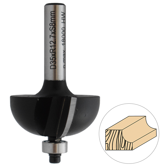 Abraboro 28.5 x 56 / 14 | 9.5 mm homorulatmaró kísérő csapággyal termék fő termékképe