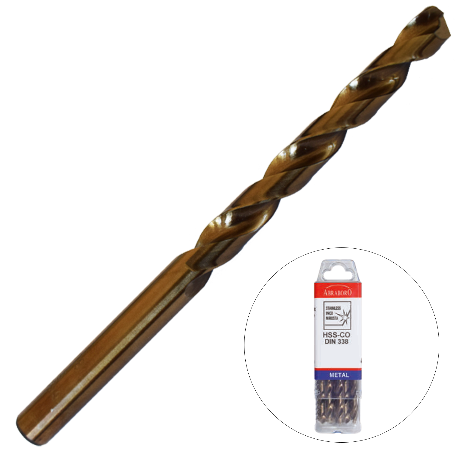 Abraboro 5.2 x 86 / 52 mm HSS-Co fémcsigafúró X-Pack, 10 db/csomag termék fő termékképe