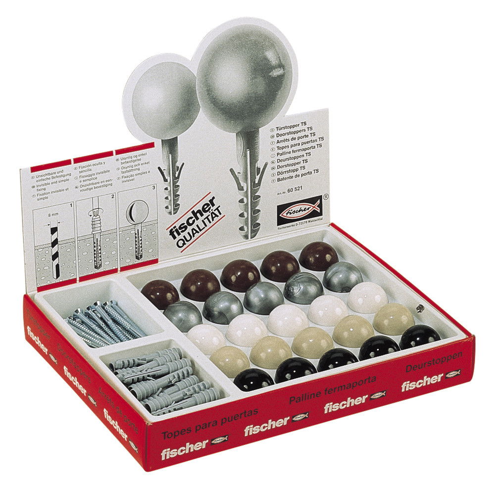 Fischer TS-SORT ajtóütköző szortiment, 25 db/csomag termék fő termékképe