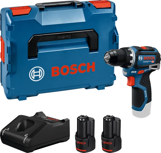 Bosch GSR 12V-32 akkus fúró-csavarozó (2 x 3.0 Ah Li-ion akkuval, L-BOXX-ban) termék fő termékképe